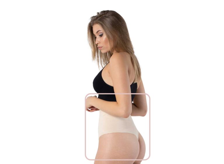 High waist thong shaper